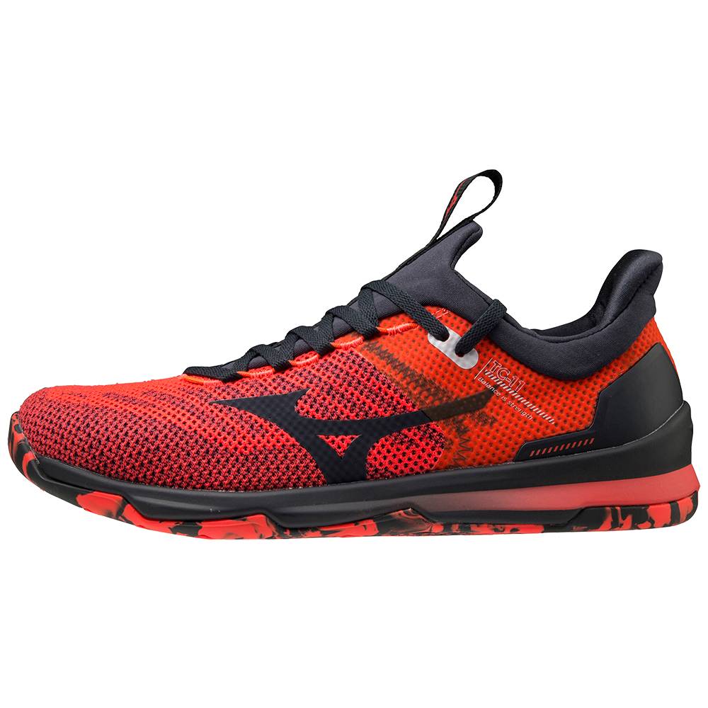 Mizuno Men's TC-11 Training Shoes Red/Black (520013-IXK)